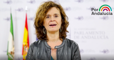 Esperanza Gómez secunda las movilizaciones por la sanidad pública de Andalucía y hace un llamamiento a la ciudadanía para que acuda a las manifestaciones.